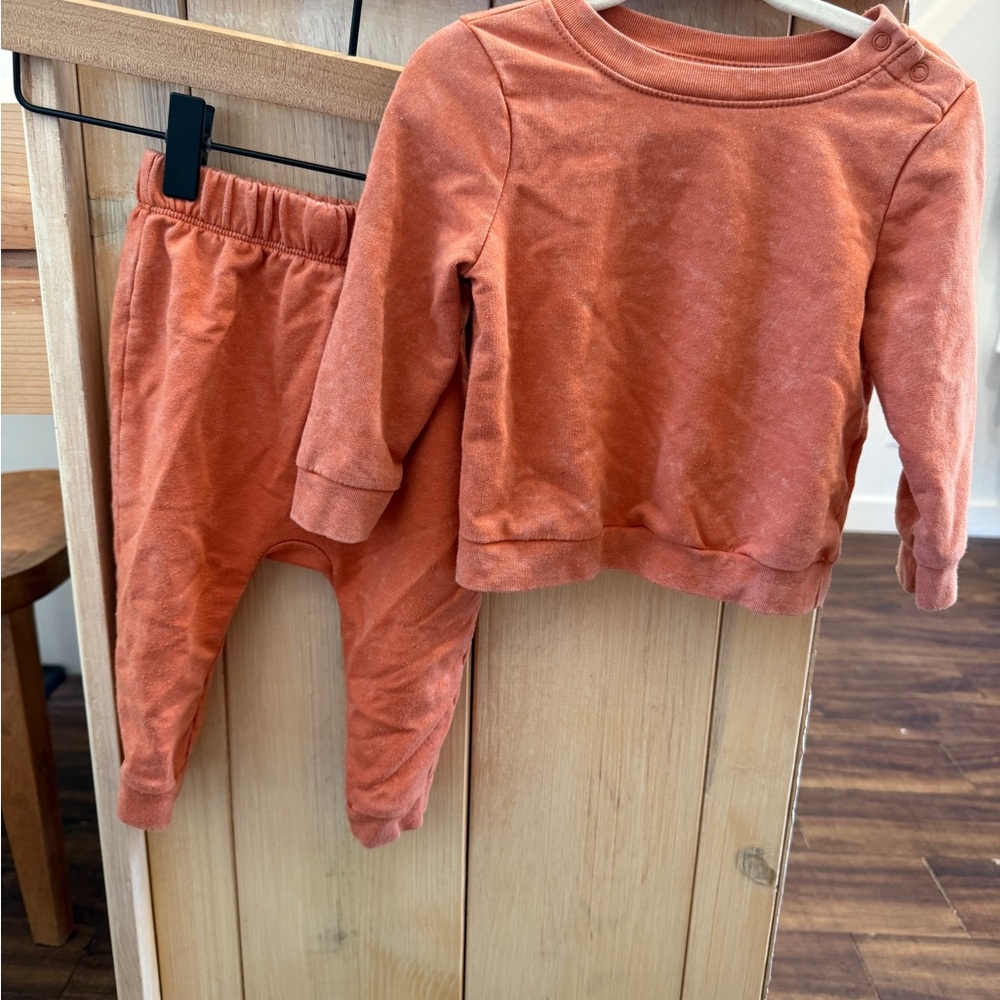 Cat & Jack Burnt Orange Toddler Outfit